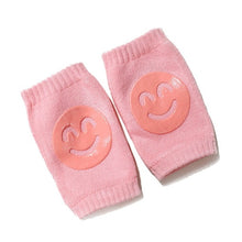 Load image into Gallery viewer, 1Pair Soft Anti-slip Safety Crawling Elbow Cushion Knee Pad Semi-combed cotton terry dispensing Baby Infant Born Toddler Kids