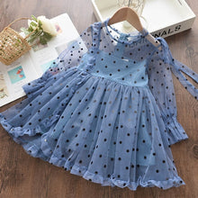 Load image into Gallery viewer, Bear Leader Girls Dresses New Children's Clothing Girls Sweet Flower Embroidery Bow Dress Summer Princess Dress Vestidos Costume