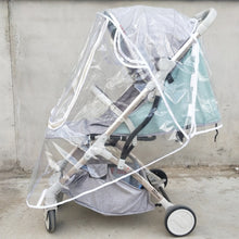 Load image into Gallery viewer, Universal Baby Stroller Rain Cover Cart Windproof Cover Baby Cart Umbrella Car Rain Cover Warm Cover Children's Car Rain Coat