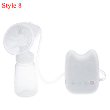 Load image into Gallery viewer, Bilateral Electric Breast Pumps With Milk Bottle USB Cable PP BPA free Powerful Intelligent Baby Breast Feeding Milk Suckers
