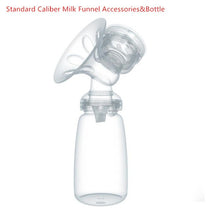 Load image into Gallery viewer, Bilateral Electric Breast Pumps With Milk Bottle USB Cable PP BPA free Powerful Intelligent Baby Breast Feeding Milk Suckers

