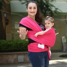 Load image into Gallery viewer, Baby Sling Babyback Carrier Ergonomic Infant Strap Porta Wrap Wikkeldoek Echarpe De Portage Accessories for babies 0-18 Months
