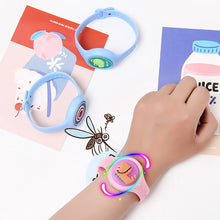 Load image into Gallery viewer, 1pcs Anti Mosquito Insect Repellent Wristband Mosquito Repellent Bracelet Watch Outdoor Flashing Luminous Toys for Baby Care
